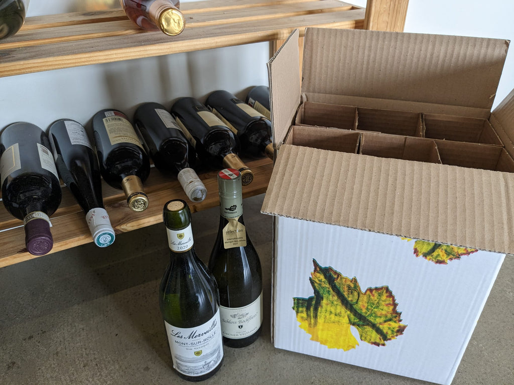 Transportez vos bouteilles de vin avec nos cartons pour bouteilles